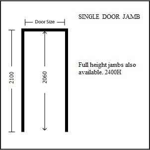 Single Door Jamb