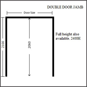 Double Door Jamb 