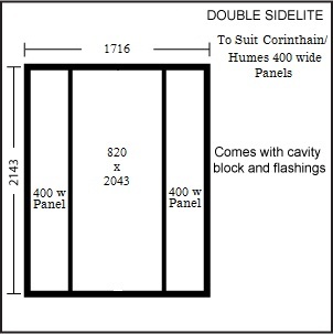 Double Sidelite To Suit 400w Panels