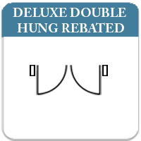 Deluxe Double Doorframe - Rebated